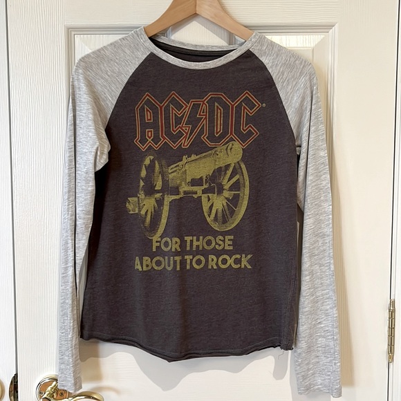 AC/DC T-shirt vintage long sleeve - Picture 2 of 5